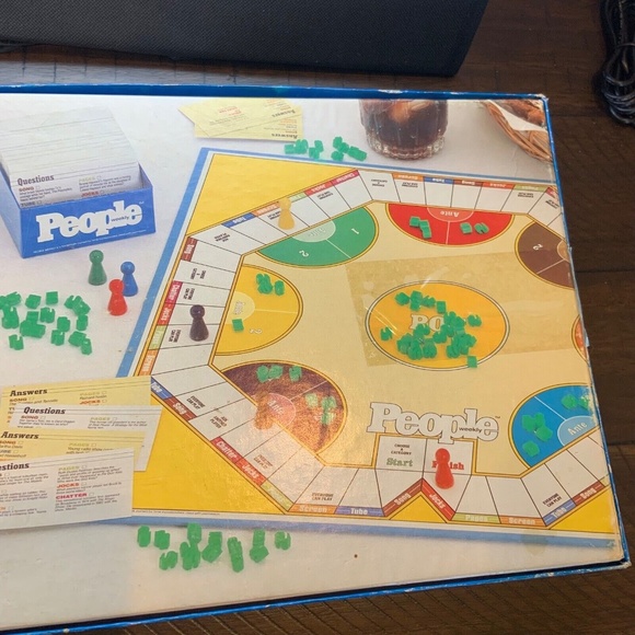 Vintage 1984 Parker Brothers People Weekly Trivia Game Nostalgia - Picture 14 of 15